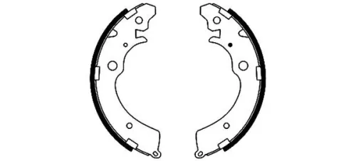 Brake Shoe Set TEXTAR 91042300)