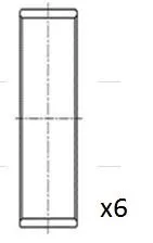 Connecting Rod Bearing FAI AutoParts BB2018-050)