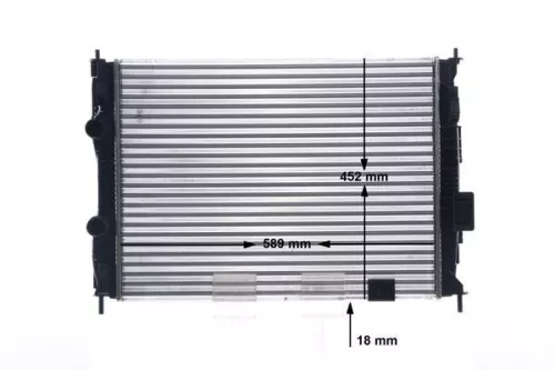 Radiator, engine cooling MAHLE CR 15 000S)
