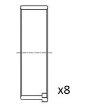 Connecting Rod Bearing FAI AutoParts BB2052-STD)