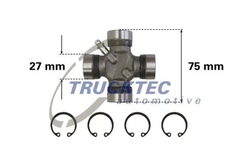 Joint, propshaft TRUCKTEC AUTOMOTIVE 02.34.041)