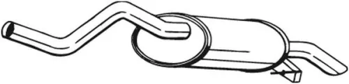 Rear Muffler MAXGEAR 20-0401)
