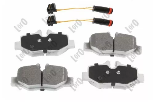 Brake Pad Set, disc brake HANS 231-02-040)