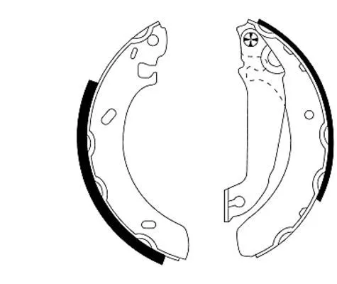 Brake Shoe Set TEXTAR 91043800)