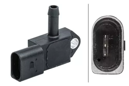 Sensor, exhaust pressure HELLA 6PP 009 409-581)