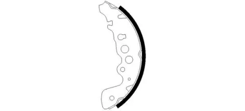 Brake Shoe Set TEXTAR 91057600)