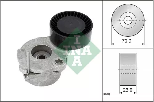 Belt Tensioner, V-ribbed belt Schaeffler INA 534 0630 10)