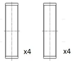 Connecting Rod Bearing FAI AutoParts BB2017-STD)