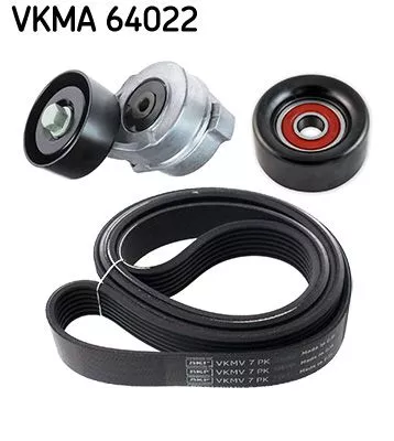 V-ribbed Belt Set SKF VKMA 64022)