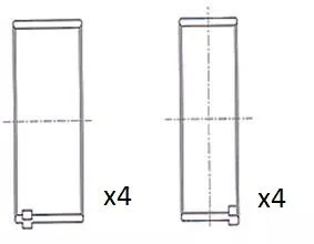 Connecting Rod Bearing FAI AutoParts BB2069-030)