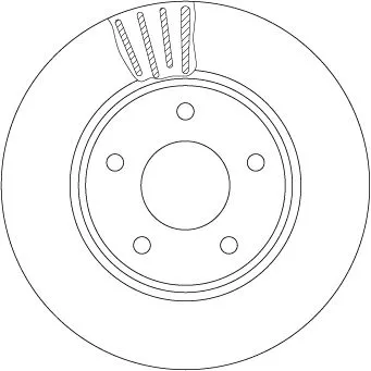 Brake Disc TRW DF6754)