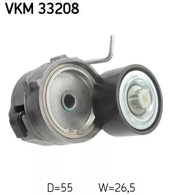 Belt Tensioner, V-ribbed belt SKF VKM 33208)