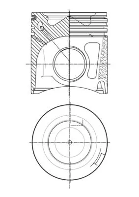 Piston MAHLE 007 PI 00150 000)
