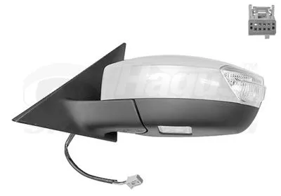 Exterior Mirror VAN WEZEL 1869817)