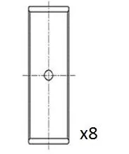 Connecting Rod Bearing FAI AutoParts BB2063-025)