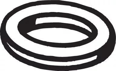 Gasket, exhaust pipe BOSAL 256-214)