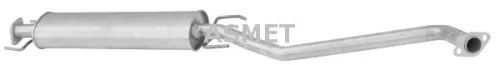 Centre Muffler ASMET 05131)