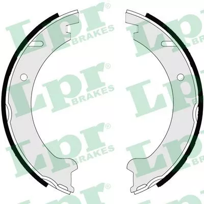 Brake Shoe Set, parking brake LPR 07235)