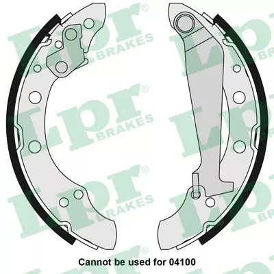 Brake Shoe Set LPR 05730)
