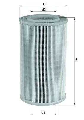 Air Filter KNECHT LX 803)