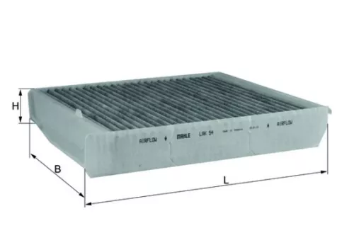 Filter, cabin air KNECHT LAK 54)