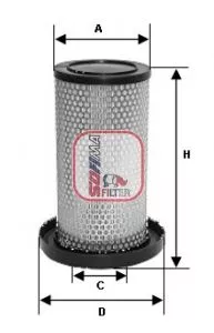 Air Filter SOFIMA S 3540 A)