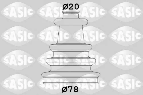 Bellow Kit, drive shaft SASIC 2933743)