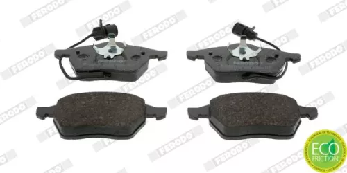 Brake Pad Set, disc brake FERODO FDB590)