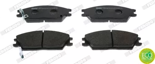 Brake Pad Set, disc brake FERODO FDB435)