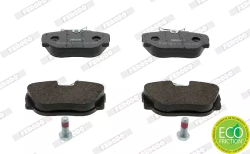 Brake Pad Set, disc brake FERODO FDB660)
