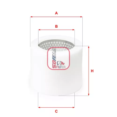 Air Filter SOFIMA S 9780 A)
