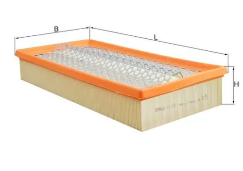 Air Filter KNECHT LX 536)