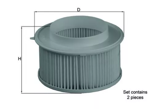 Filter, cabin air KNECHT LA 15/S)