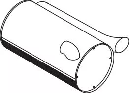 Centre/Rear Muffler ORIGINAL IMPERIUM 80339)
