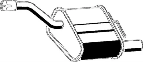 Rear Muffler ASMET 07130)