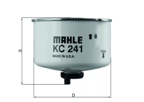 Fuel Filter KNECHT KC 241D)