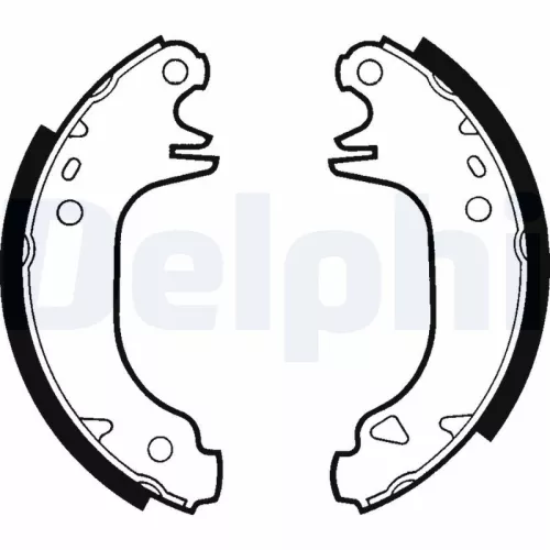 Brake Shoe Set DELPHI LS1610)