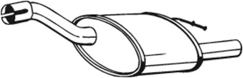 Rear Muffler BOSAL 154-211)
