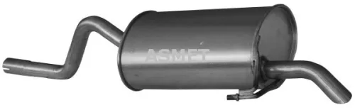 Rear Muffler ASMET 10.059)