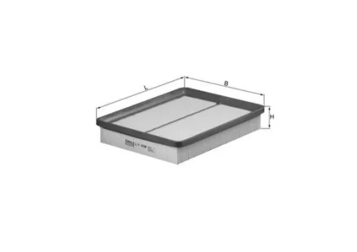 Air Filter KNECHT LX 1039)