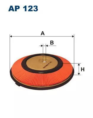 Air Filter FILTRON AP 123)