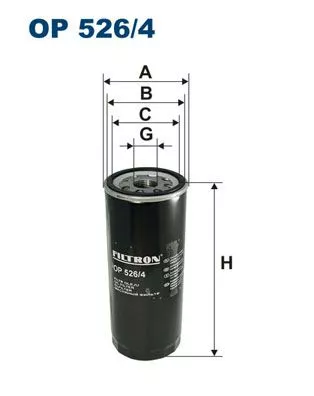 Oil Filter FILTRON OP 526/4)