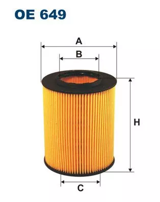 Oil Filter FILTRON OE 649)