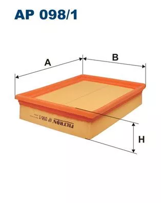 Air Filter FILTRON AP 098/1)