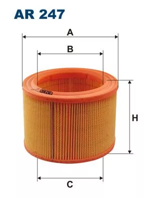 Air Filter FILTRON AR 247)