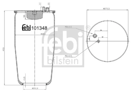 Alternator FEBI BILSTEIN 101554)