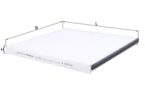 Filter, cabin air MAHLE LA 851)