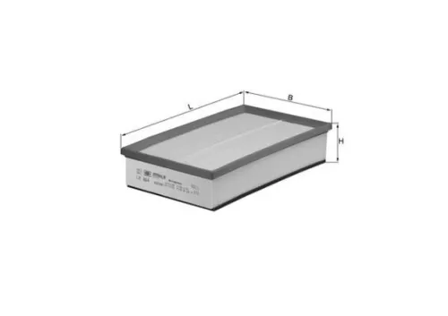 Air Filter KNECHT LX 864)