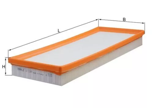 Air Filter KNECHT LX 1249)