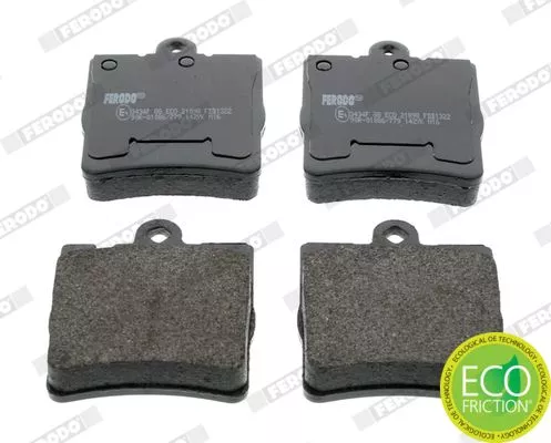 Brake Pad Set, disc brake FERODO FDB1322)